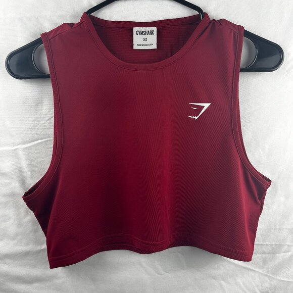 GymShark React drop Arm Cropped Tank Women's size XS - Picture 1 of 6